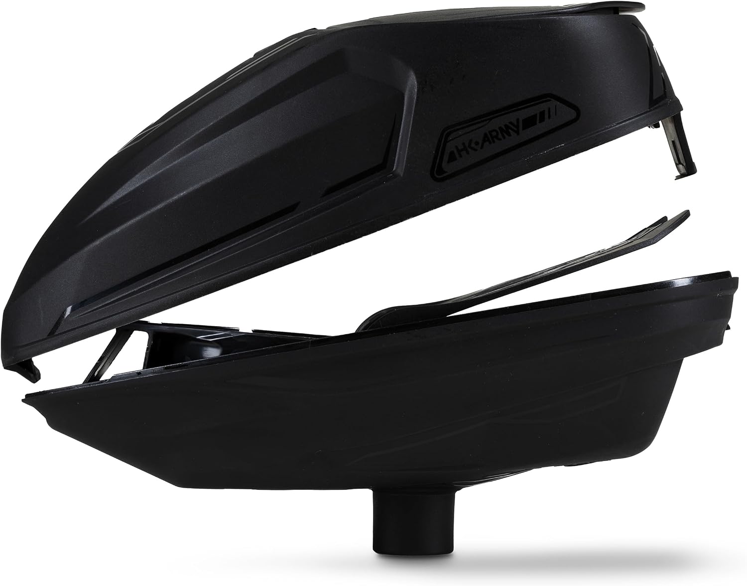HK Army Sonic Plus Paintball Loader and Speed Feed 16+ BPS Hopper (Black/White)