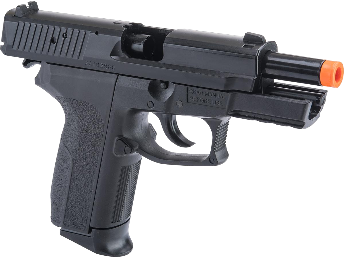 Cybergun Swiss Arms SA2022 Airsoft Spring Pistol - Black