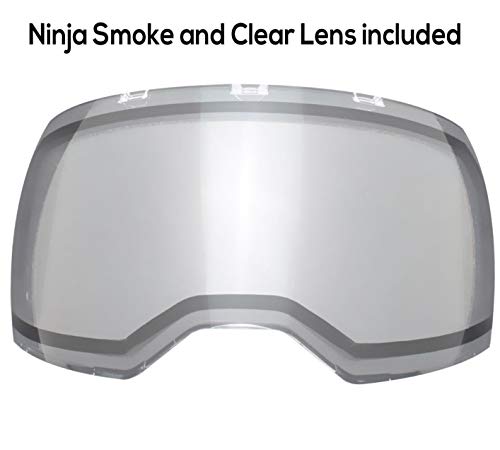 Empire EVS Thermal Paintball Mask Goggle 2 Lenses - Black / White