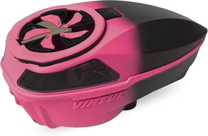 VIRTUE Spire V Loader Paintball Hopper 230 Round Capacity CrownSF III Pink Black