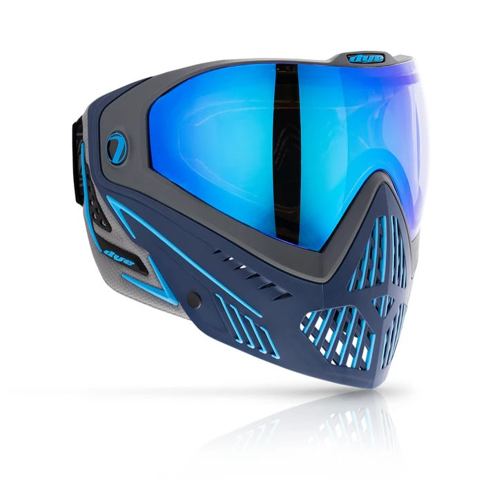 Dye I5 Thermal Paintball Mask Goggle - Raiseup Blue/Grey/Teal