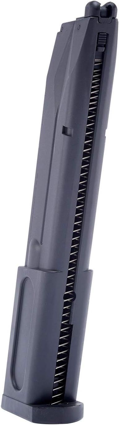 Beretta M92 A1 Blowback Full Auto 6mm BB Pistol Airsoft Gun Extended Magazine, 40-Round Capacity