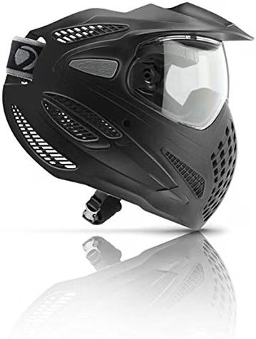 Dye SE Thermal Paintball Goggle – Anti-Fog Dual Pane Lens, Comfortable Fit, Durable Mask with Secure Strap – Black/One Size