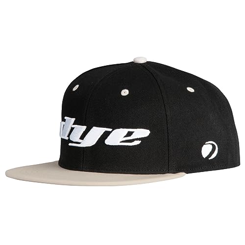 Dye HAT Logo LRG SNAP Back-8 Colors (Black/Tan)