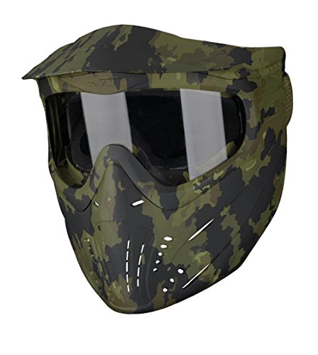 JT Premise Paintball Goggle Single Pane & Clear Lens, Camo