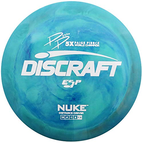 Discraft Paige Pierce Signature ESP Nuke Distance Driver Golf Disc [Colors May Vary]