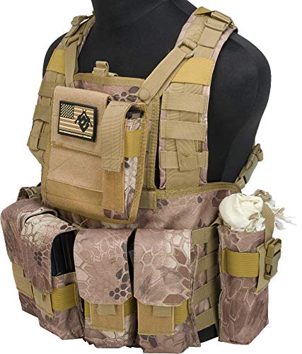Evike Matrix Special Operations RRV Style Airsoft Chest Rig (Arid Serpent) - V2