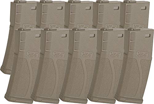 Evike Airsoft - Blue Box 140rd Polymer Midcap Magazine for M4 / M16 Series Airsoft AEG Rifles