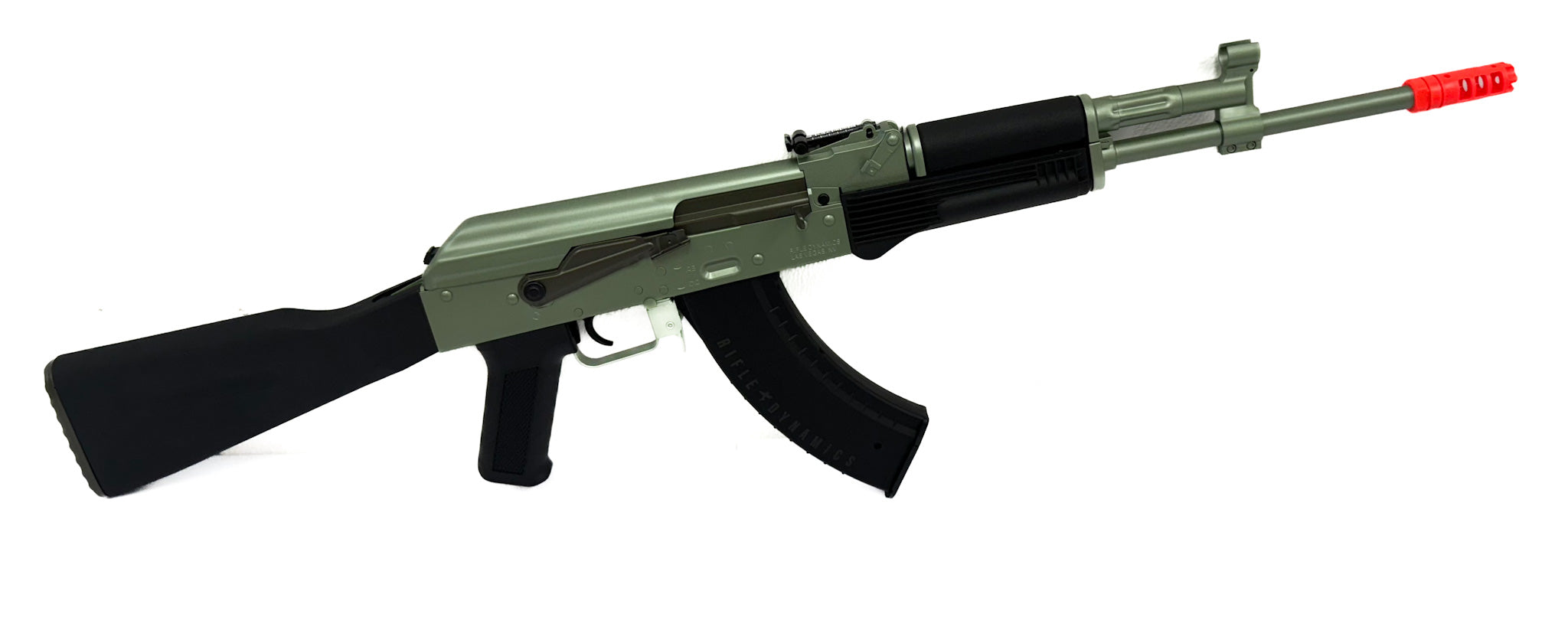 EMG Lic. Rifle Dynamics AK Airsoft AEG Rifle by CYMA (LE "Retro" Metallic Sage)