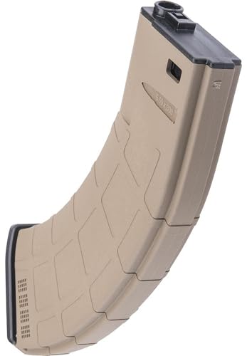 EMG M4-AK300 300rd Mid-Cap Airsoft Magazine for M-4 AEG Rifles - Dark Earth