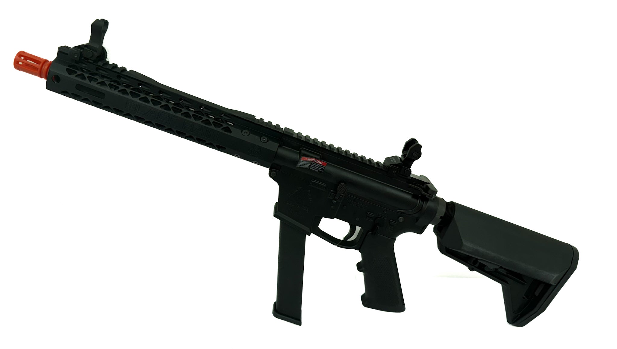 EMG Black Rain Ordnance BRO 9mm Gas BB Airsoft Rifle(Carbine/Black/Gun Only)