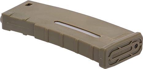 Evike BAMF 190rd Polymer Mid-Cap Airsoft Mag M4 / M16 Series AEG Rifles Tan / 1