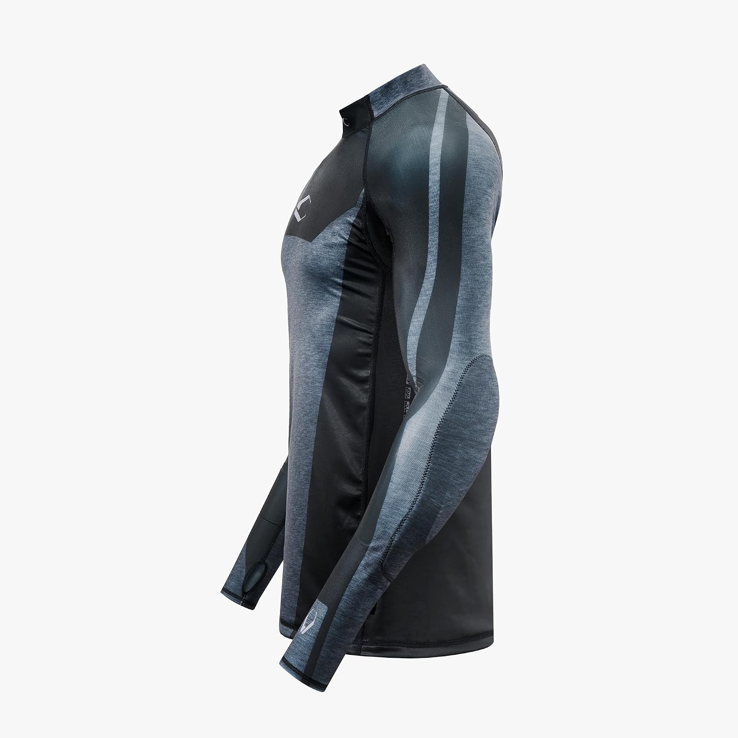 CRBN Paintball SC PRO Top Black - Tight Fitting - Protective Baselayer - Carbon Paintball (3XL)