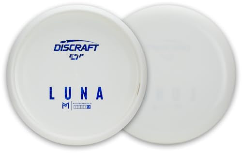 Discraft Paul McBeth White ESP Luna 173-174 Gram Putt and Approach Golf Disc