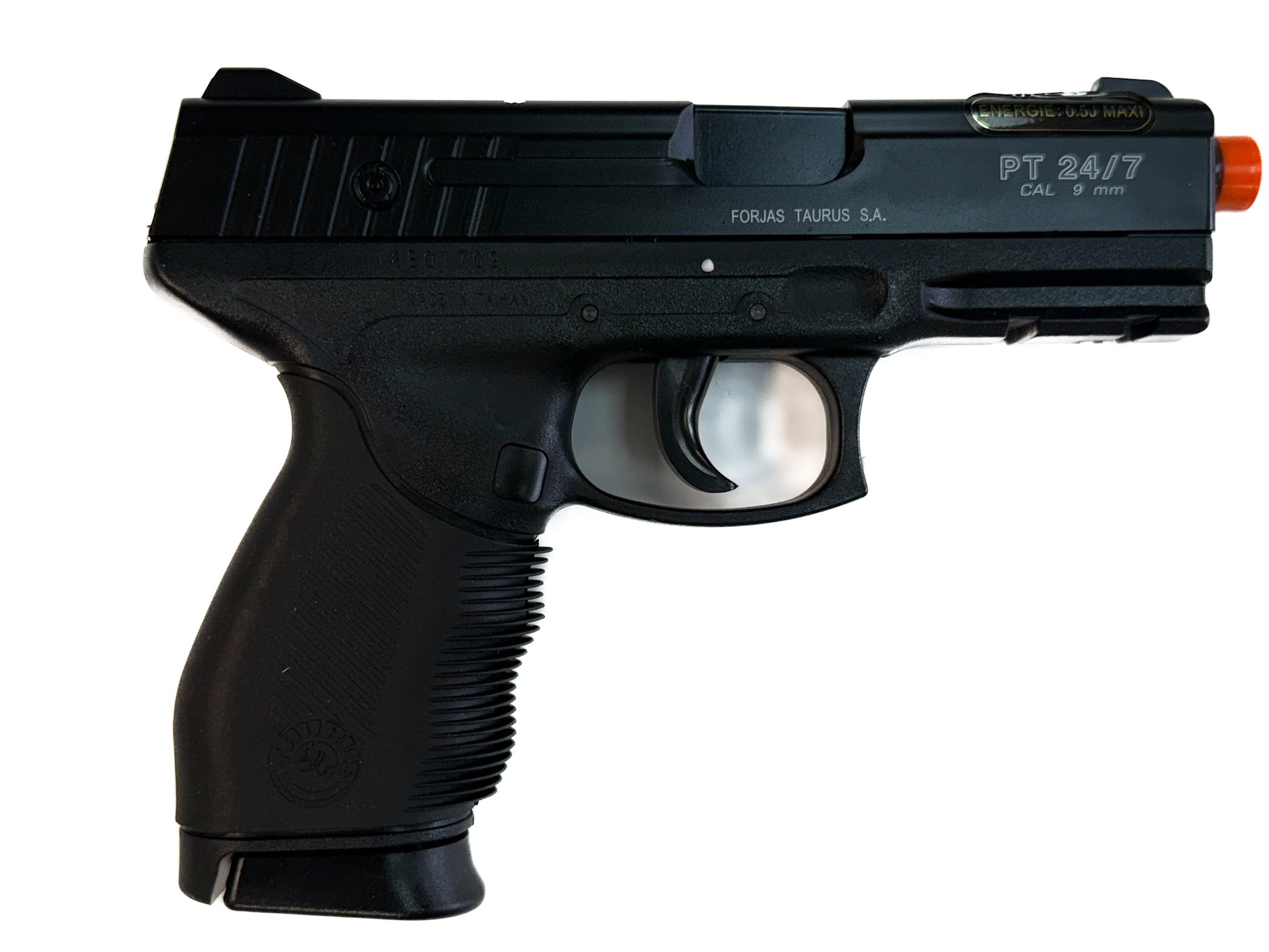 Taurus Licensed 24/7 High Grade Airsoft Spring Pistol - Black