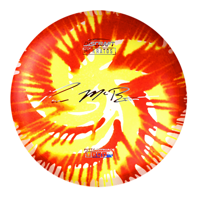 Discraft Paul McBeth Z Fly Dye Kratos 173-174 Gram Putt and Approach Golf Disc