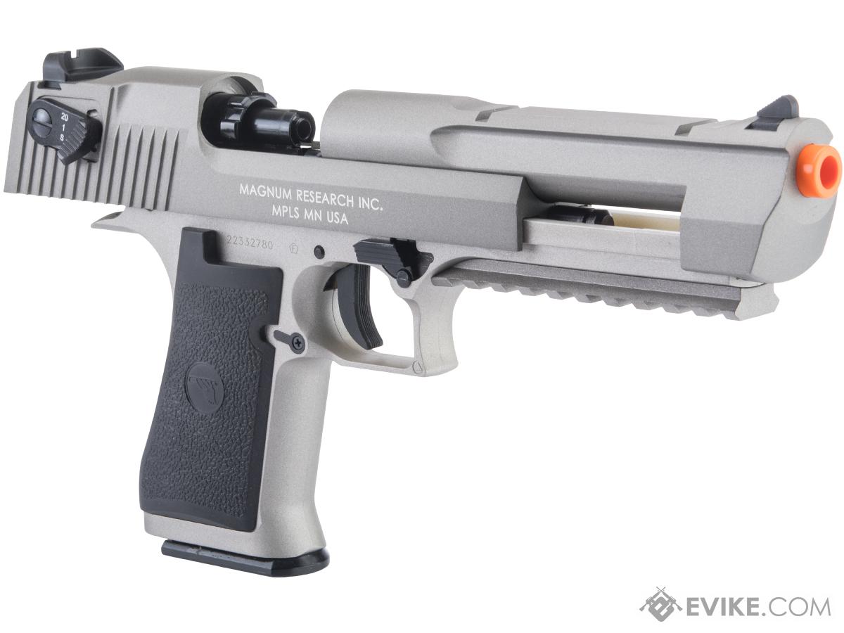 KWC Magnum Research Full Auto Metal Desert Eagle CO2 Gas Airsoft Pistol - Gray