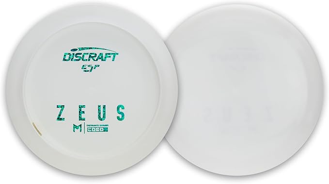 Discraft Paul McBeth Bottom Stamp White ESP Zeus Distance Driver 170-172 grams