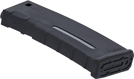 Evike BAMF Polymer Airsoft Mag Mid-Cap 190rd Airsoft M4 AEG (Black x5 Package)