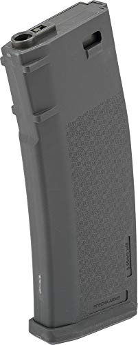 Evike Specna Arms 120rd Mid-Cap M4/M16 Polymer S-Mag Airsoft AEG Magazine (Grey)