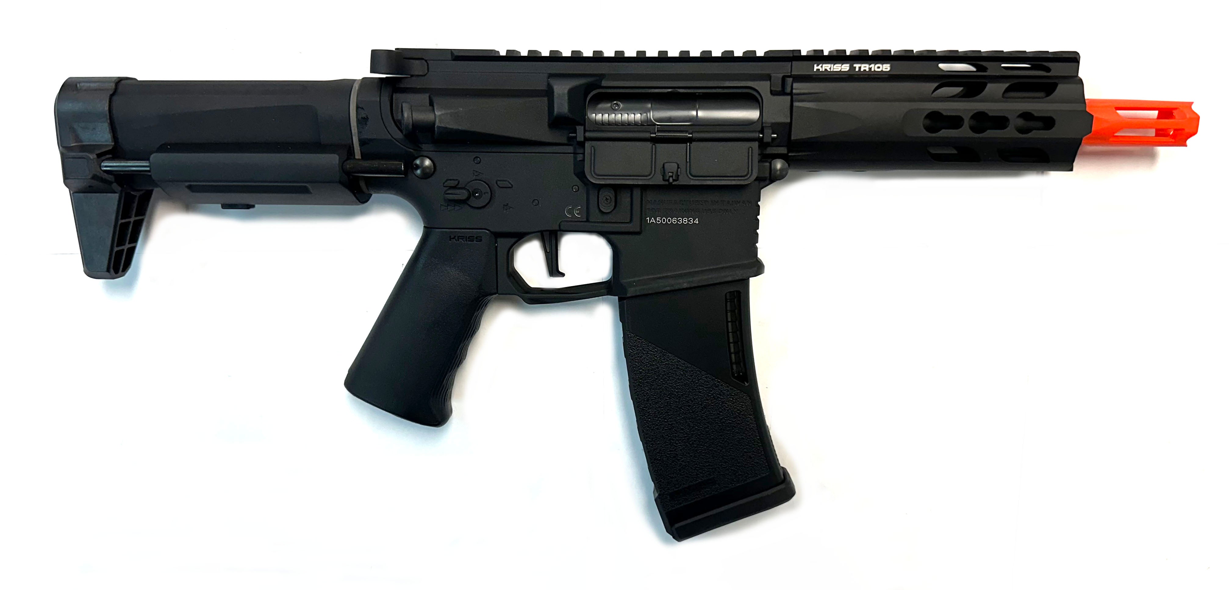 Krytac Full Metal Trident MKII PDW Airsoft AEG Rifle (Color: Black)