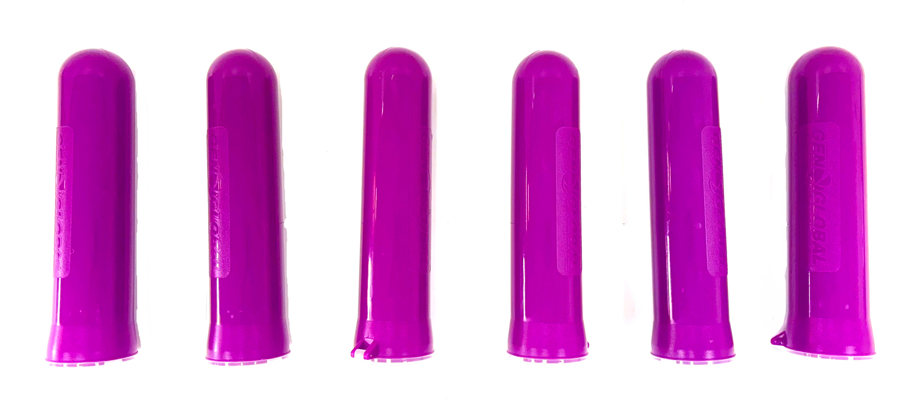 GXG Purple Heavy Duty 140rd Paintball Pods - 6 Pack