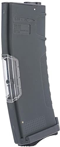 Evike BAMF GEN2 Polymer 190rd Mid-Cap Mag Airsoft M4/M16 AEG Rifles Gray / 5