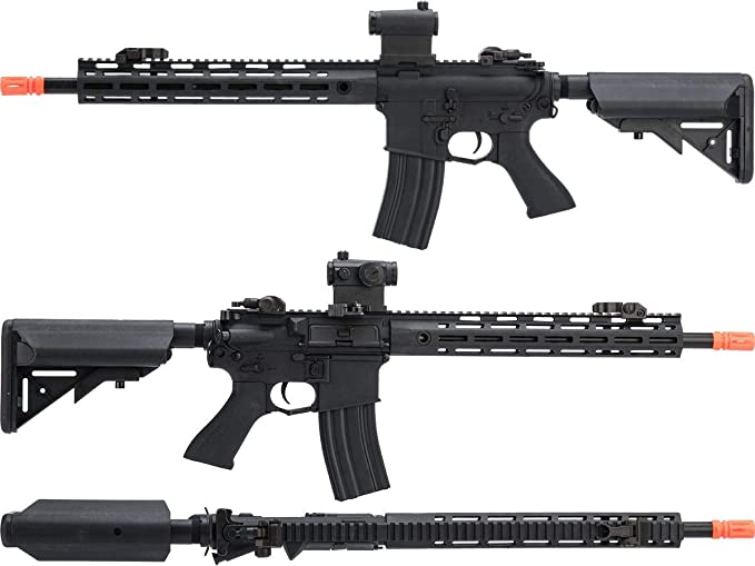 Evike Airsoft - CYMA Sport Airsoft Carbine AEG (Model: 13" M-LOK Handguard)