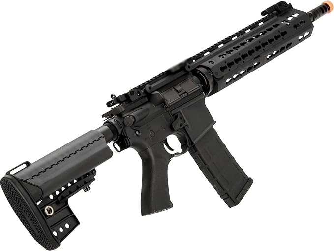 CYMA Sport Keymod-S Full Metal M4 Airsoft AEG (Black / 14" Barrel / 12.5" RIS)