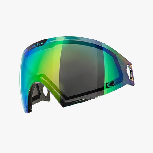 CRBN Paintball Zero Goggle Highlight Lens [ Compatible with Zero Goggle ] [ Grey - Leaf Mirror ]