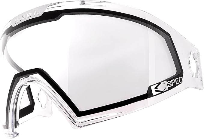 CRBN Paintball Zero Goggle Lowlight Lens - Compatible with Zero Goggle - Carbon Paintball (Clear)