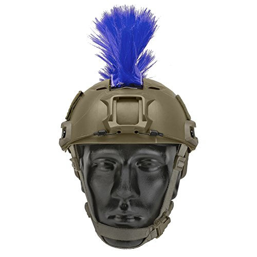 Evike Matrix Tacti-Cool Airsoft/Paintball Helmet Crest Mohawk - Blue - (50015)