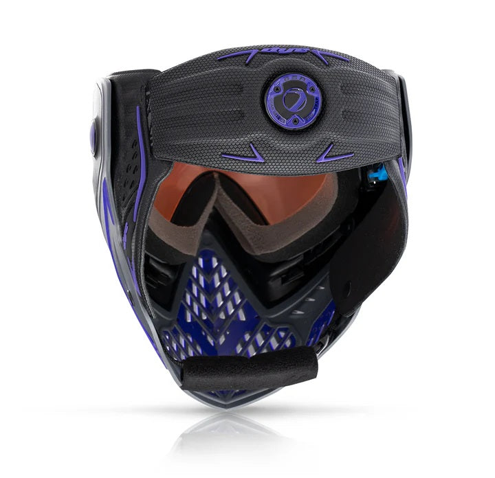 Dye I5 Thermal Paintball Mask Goggle - Barney Purple/Grey/Black