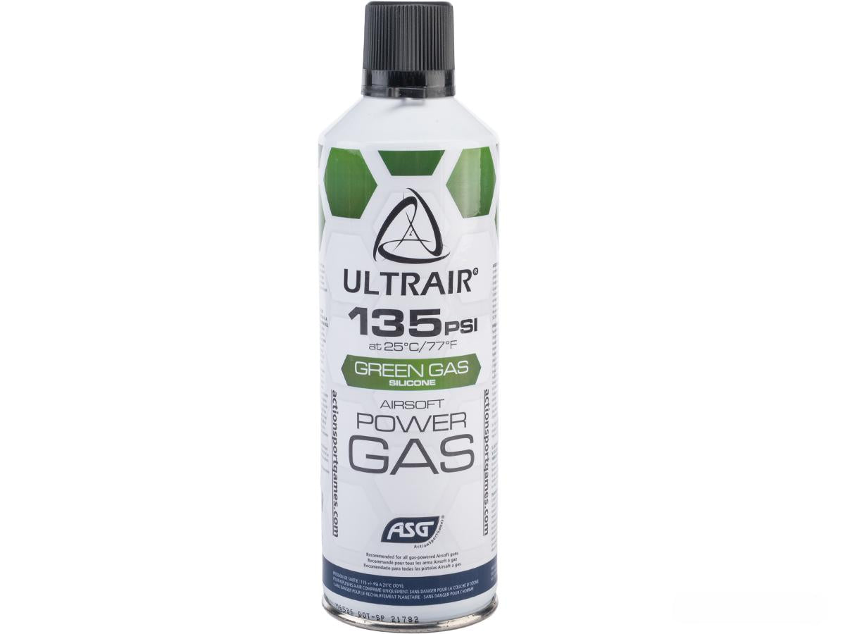 ASG Ultrair Green Gas 8.5oz Bottle for Airsoft