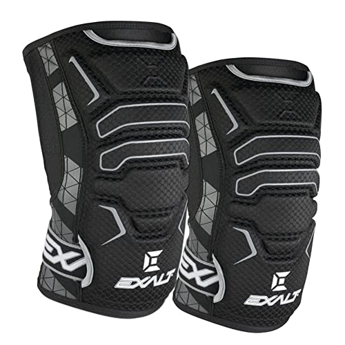 Exalt Paintball FreeFlex Knee Pads – Black – Medium