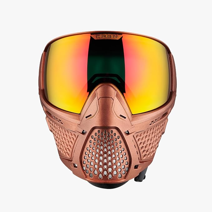 CRBN Paintball Zero GRX Goggle - ELMT Bronze, Less Coverage