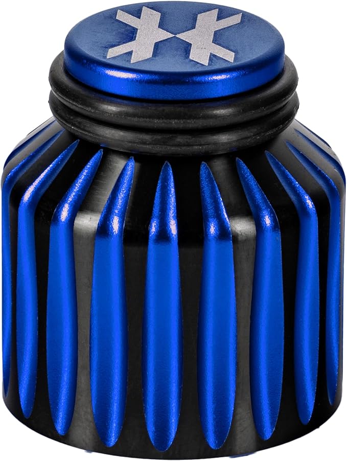 HK Army Elite Thread Protector Fill Nipple Cover for Air Tanks (Nova, Blue)