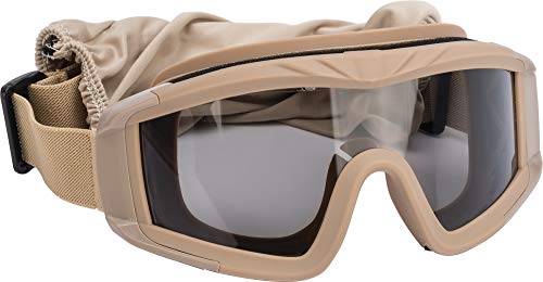 Evike - Matrix Tactical Systems ANSI-Rated Ultimate Protective Goggles ( Tan)