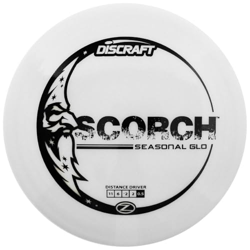 Discraft Seasonal Glo Z Scorch Distance Driver Golf Disc 175-176