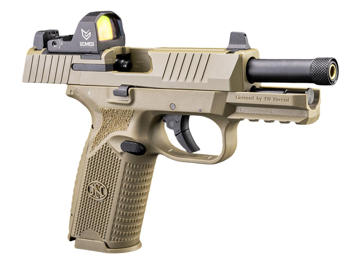 EMG FN® 509 Gas Blowback Airsoft GBB Pistol (Color: Flat Dark Earth)