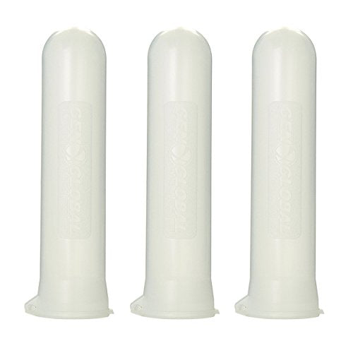 Gen X Global LOT of 3 GXG .68 Caliber 140 Round Paintball Pods/Tubes (Clear)