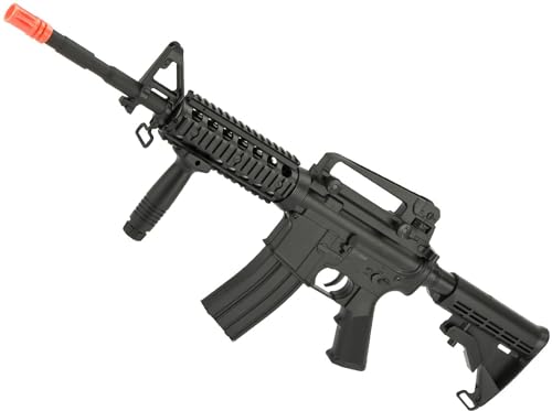 Evike CYMA AEG Mag Compatible Full Size Airsoft M4 Spring Powered Rifle (M4 RIS)