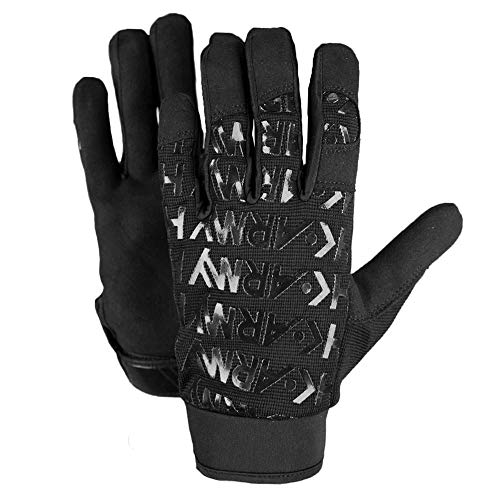 HK Army HSTL Line Full Finger Gloves (Medium, Black) Used