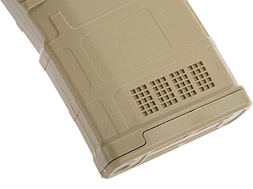 EvikeAirsoft-ARES AMAG 100rd Airsoft BB M4/M16 Mid Cap Mag for AEGs (DE/5 Pack)