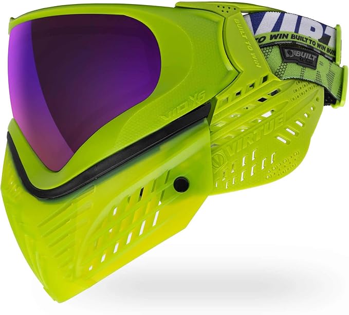Virtue VIO X6 Thermal Paintball Goggles/Masks (Acid Black)