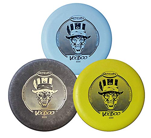 Gateway Voodoo Disc Golf Putter Approach Disc - 3 Pack (SSSS (4S))