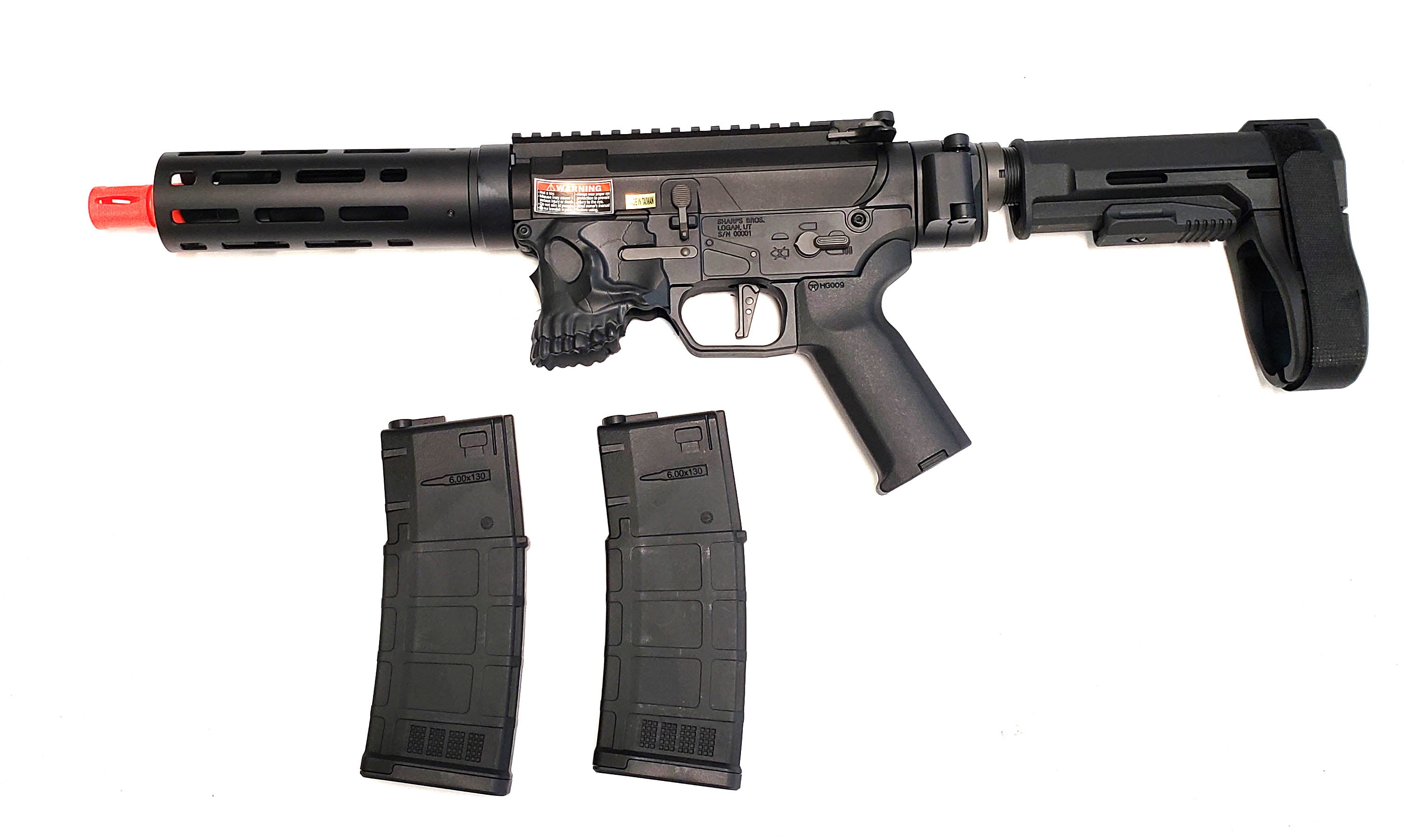 EMG Ares Sharps Bros "Jack" Takedown Model AEG Airsoft Rifle Gun - Black