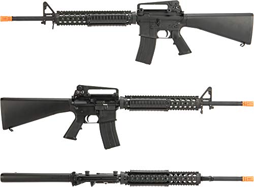 EvikeAirsoft-MatrixM4GBB AR15 Airsoft Rifle w/Reinforced WA System ( M16A4 Ris)