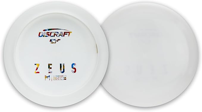 Discraft Paul McBeth Bottom Stamp White ESP Zeus Distance Driver 173-174 grams