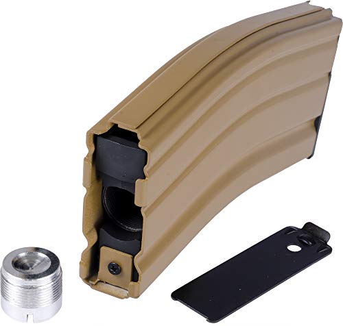 Evike WE Spare Airsoft Mag for WE M4/Scar/ASC/PDW Series Airsoft Rifles(CO2/Tan)